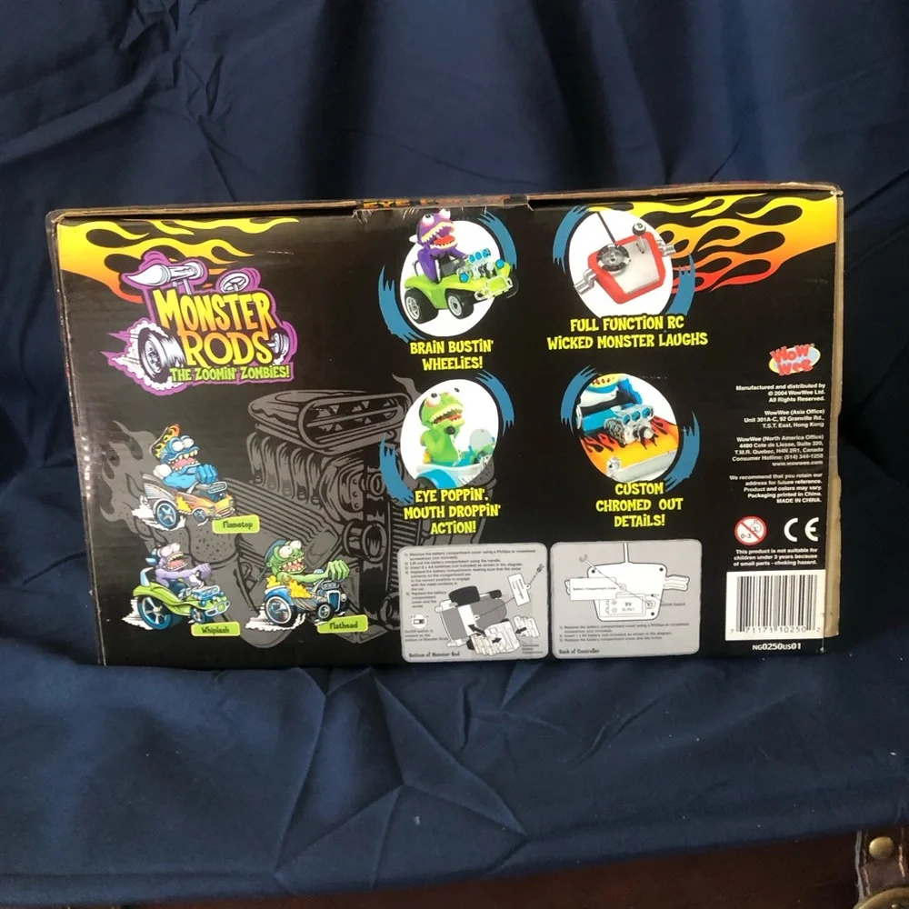 Rat Fink Zoomin Zombies remote control dune buggy new old stock